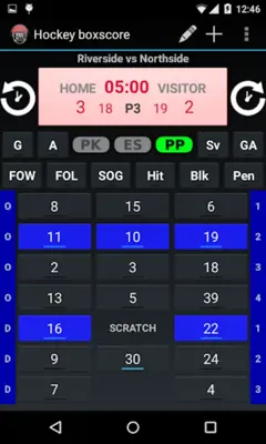 Hockey Boxscore android App screenshot 10